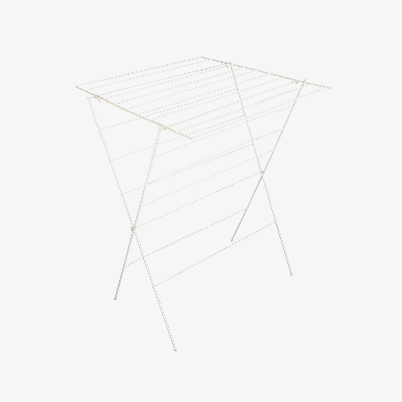 Kraftig sammenfoldelig tørrestativ til vasketøj til indendørs og udendørs