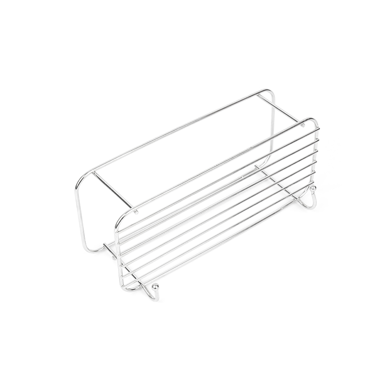 Selvklæbende brusekabine i rustfrit stål med kroge