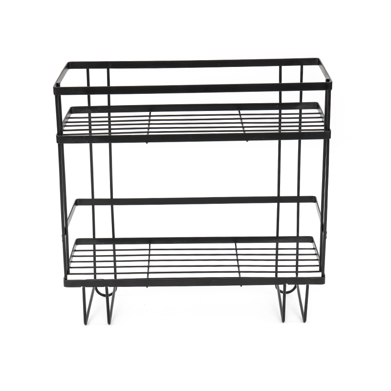 Dobbelt lag vægmonteret hylde