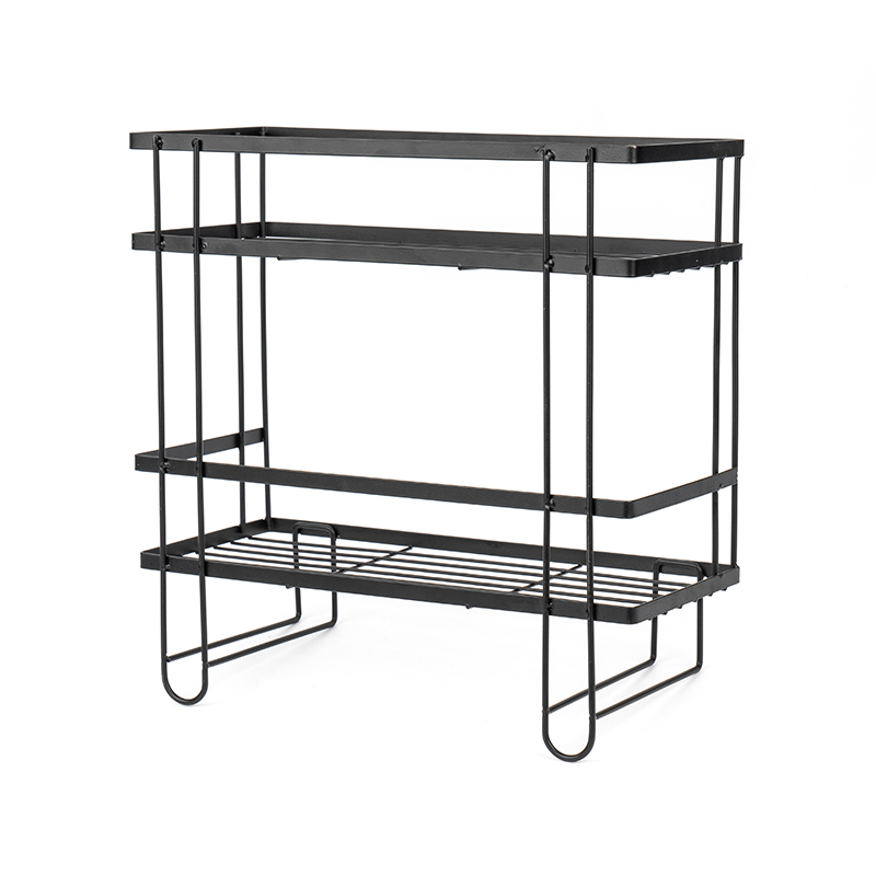 Dobbelt lag vægmonteret hylde