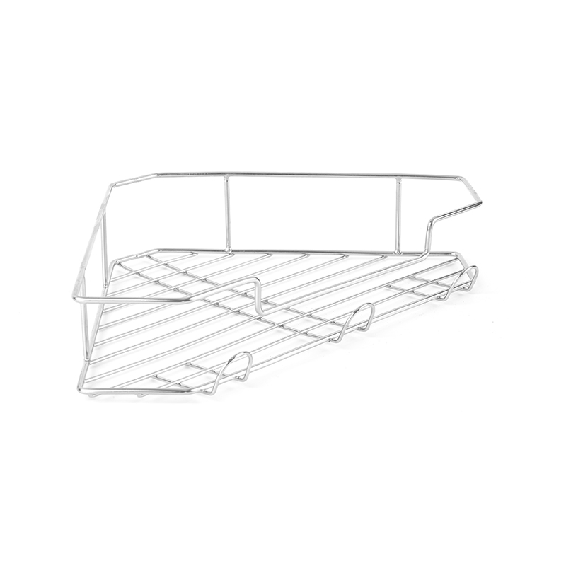 304 rustfrit stål vægmonteret brusekabine hjørnehylde