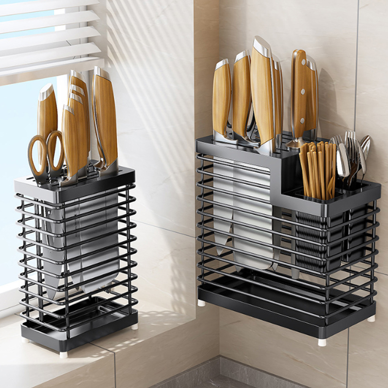 Spisepinde & Knivholder Køkken Organizer Rack